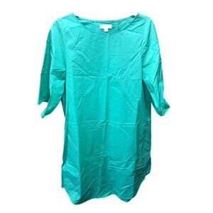 COS Spring Green‎ Crew Neck 3/4 length sleeves Womens Dress Size 8